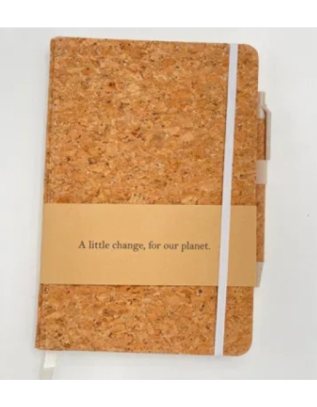 Office Supply Cork Notepad Hardcover Notebook （wholesale）